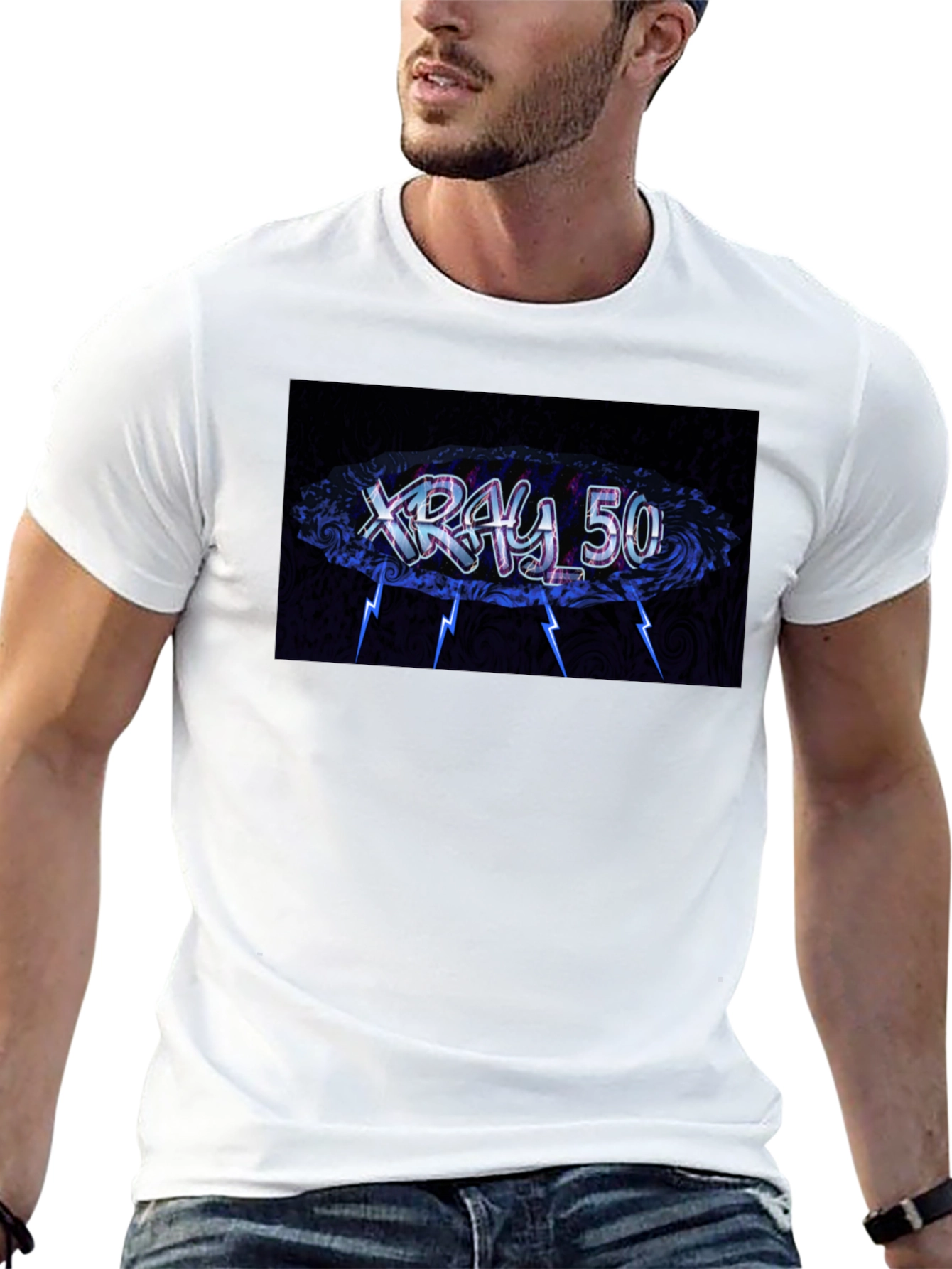 Xray 50 T-Shirt - Electric Retro