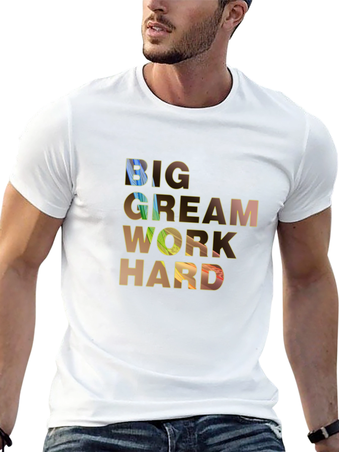 Big Dream Work Hard Graphic Tee