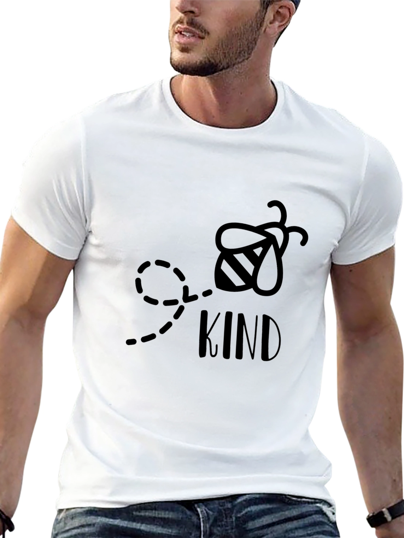 Bee Kind Black Graphic Tee