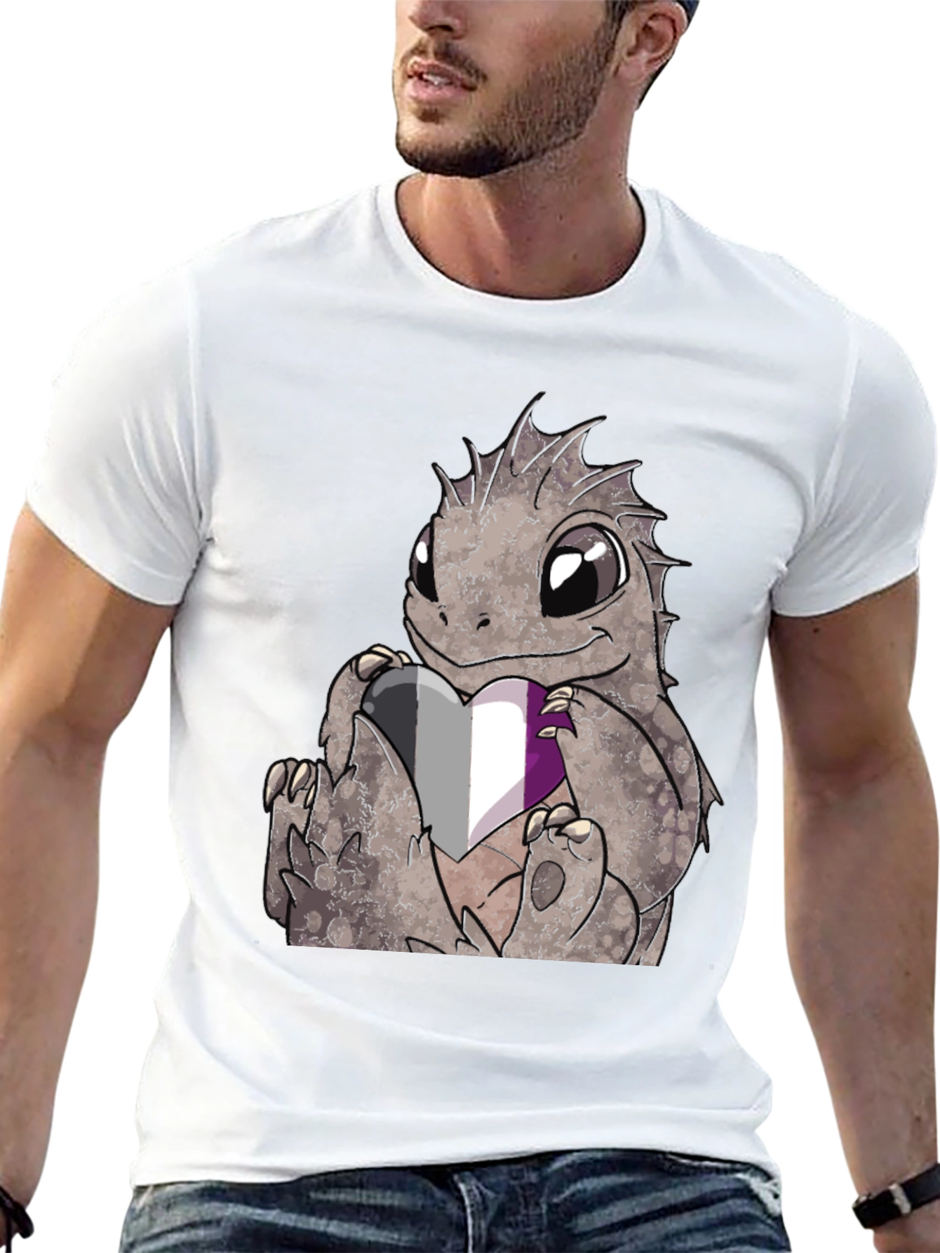 Asexual Pride Dragon T-Shirt