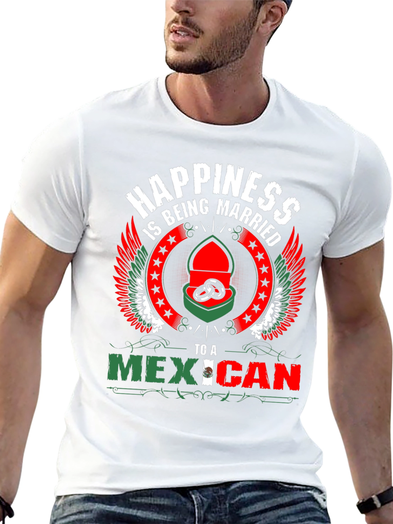 Happiness Married to a Mexican T-Shirt