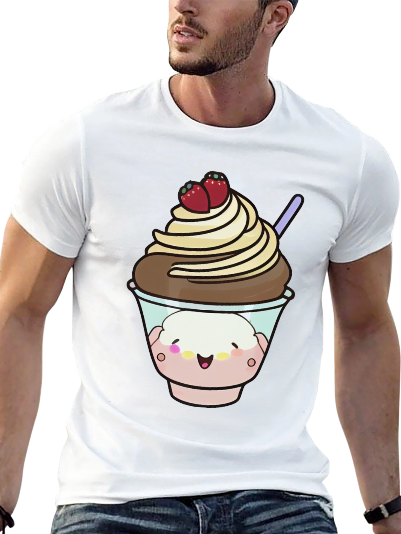 Kawaii Dessert T-Shirt - Cute Anime Food Tee