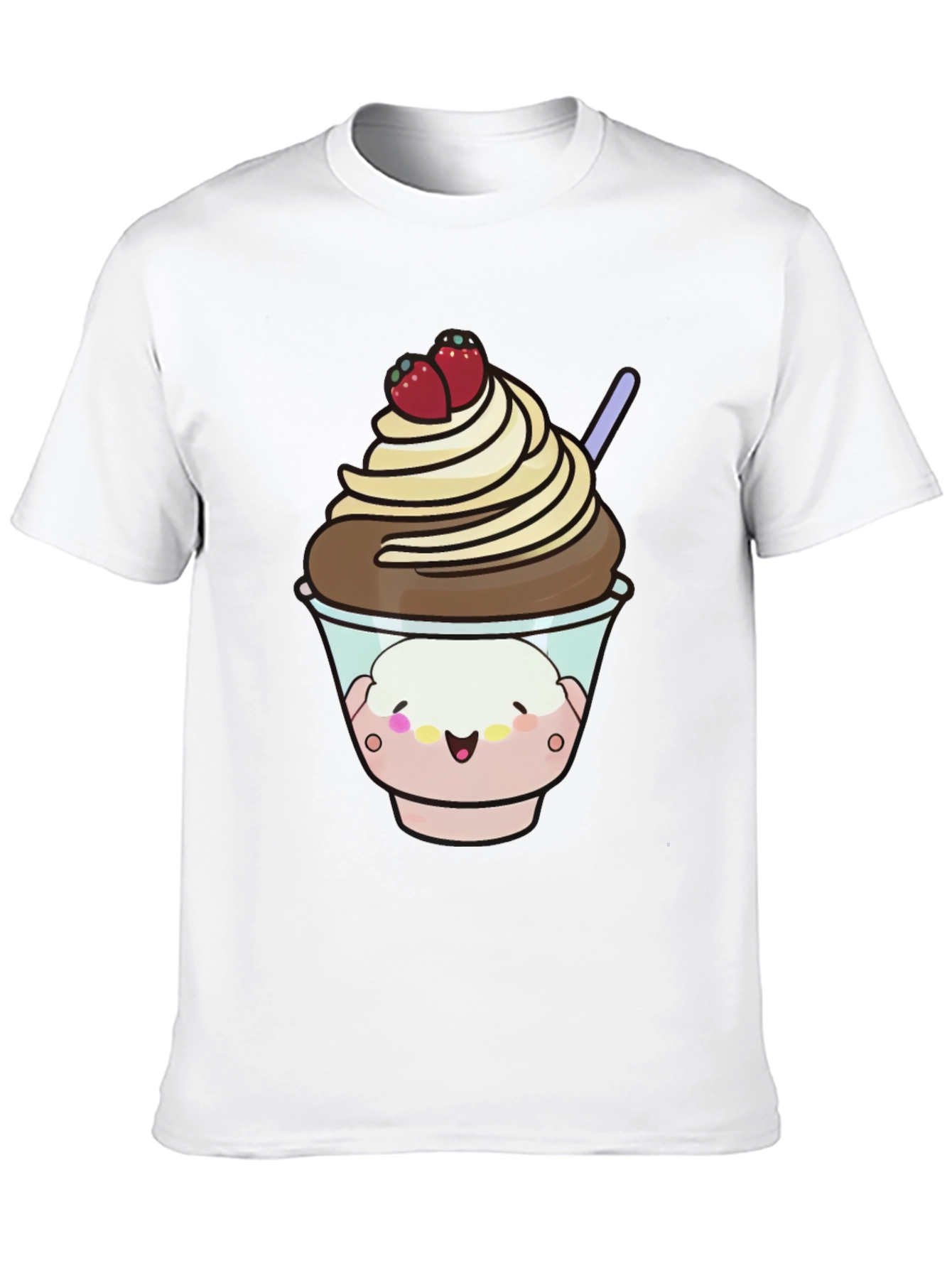 Kawaii Dessert T-Shirt - Cute Anime Food Tee
