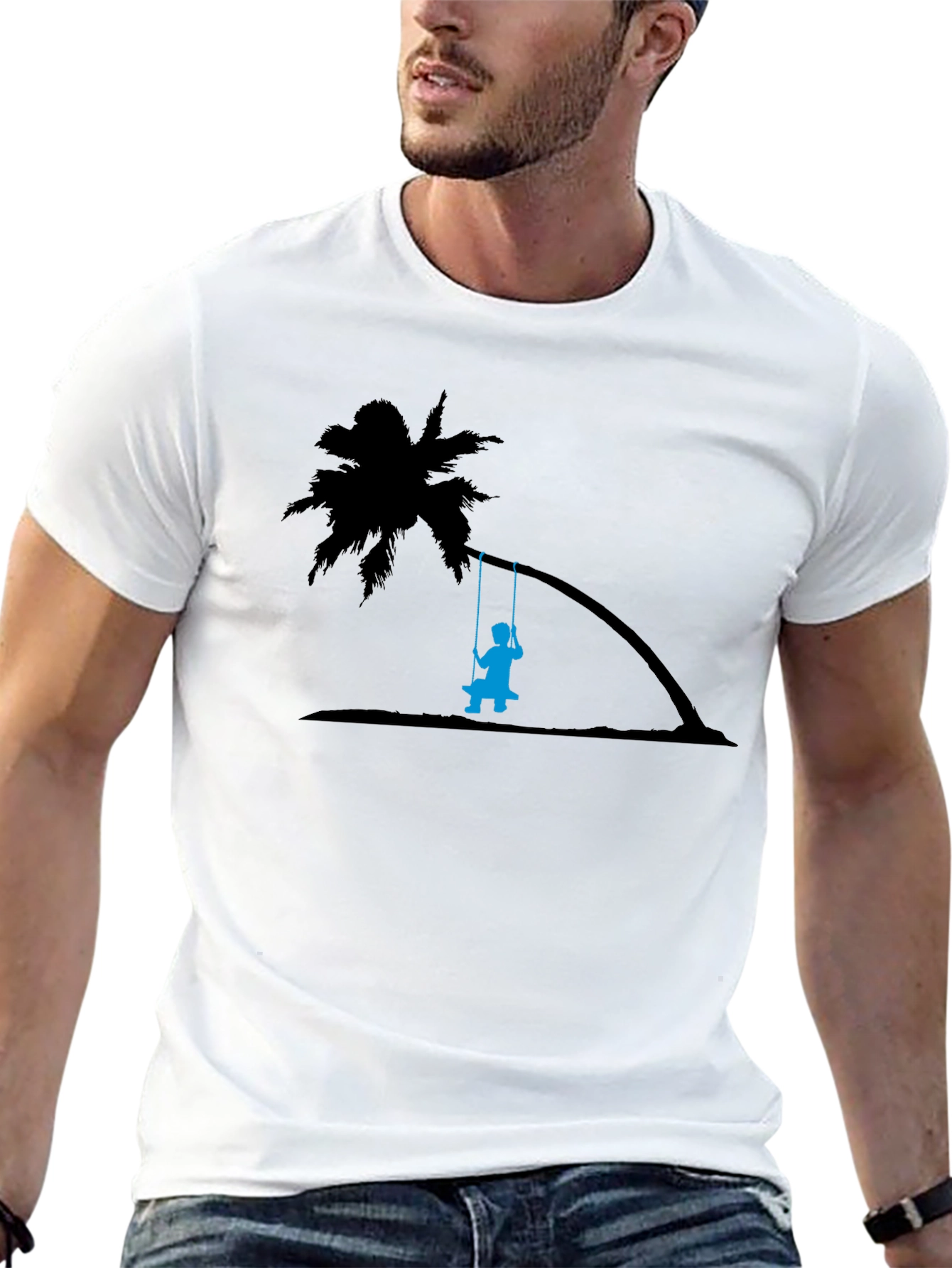 Island Life T-Shirt: Relaxed Fit Graphic Tee