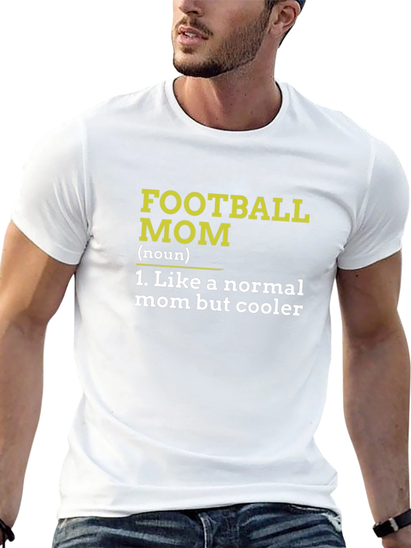 Football Mom Graphic T-Shirt - Cool Moms!