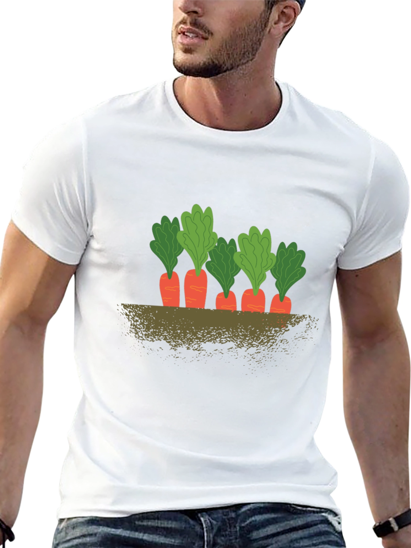 Carrot Patch Graphic Tee - Fresh Harvest Style