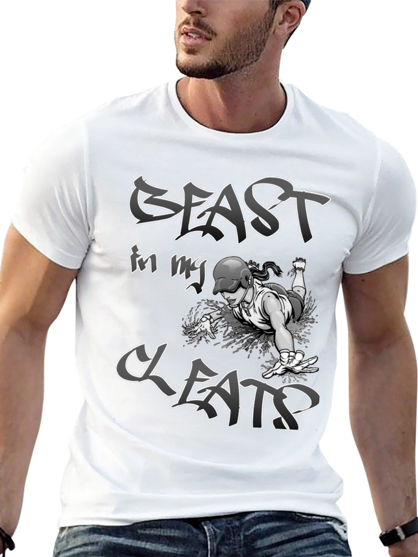 Beast in My Cleats Graphic T-Shirt