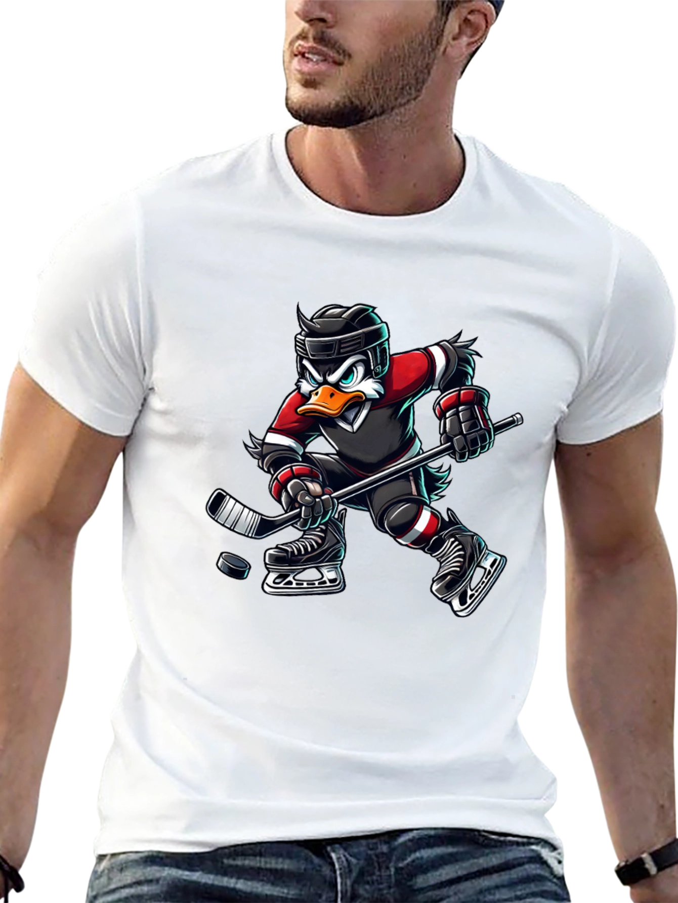 Mighty Ducks Hockey Graphic Tee