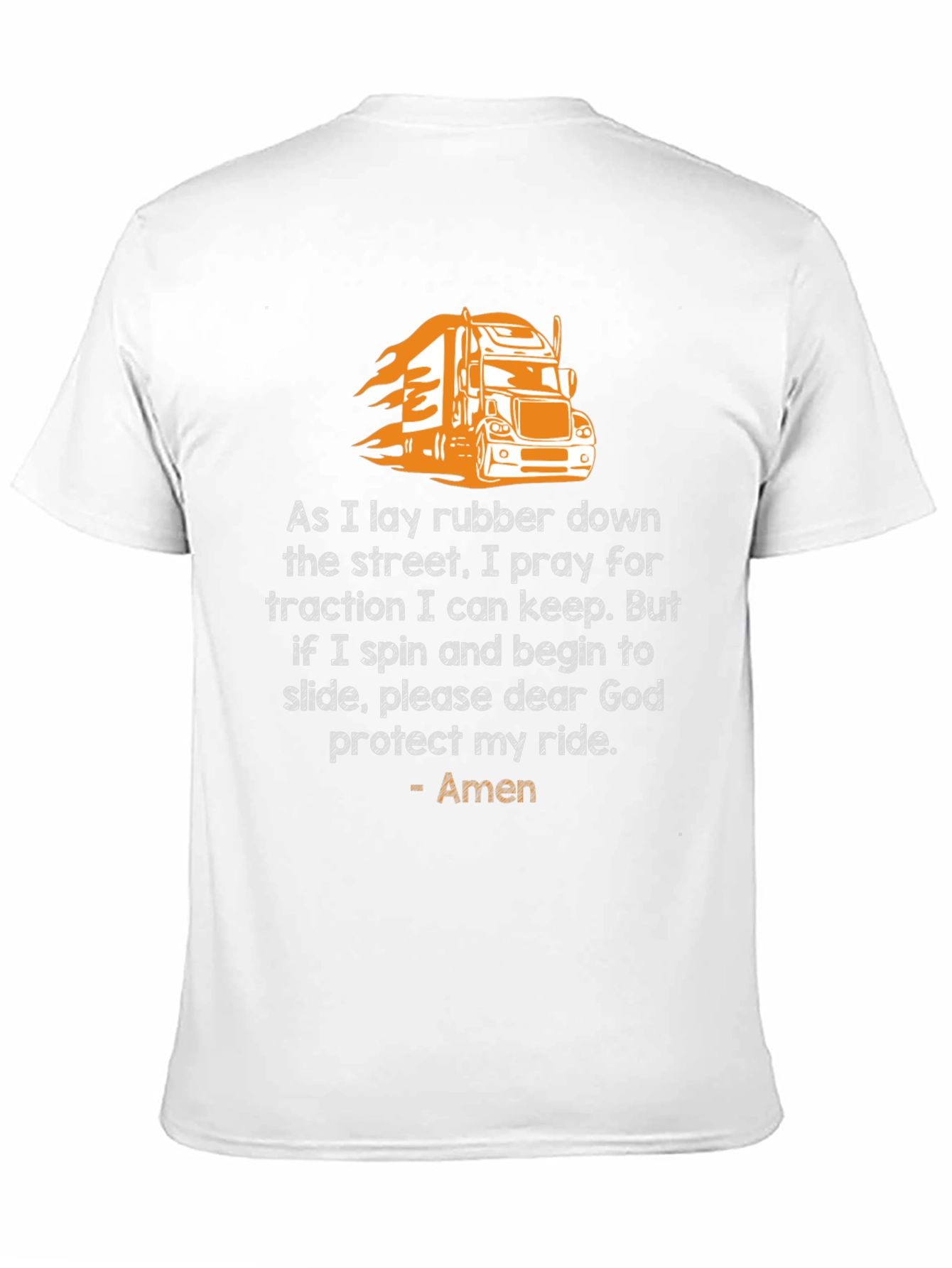 Trucker Prayer T-Shirt: Protect My Ride