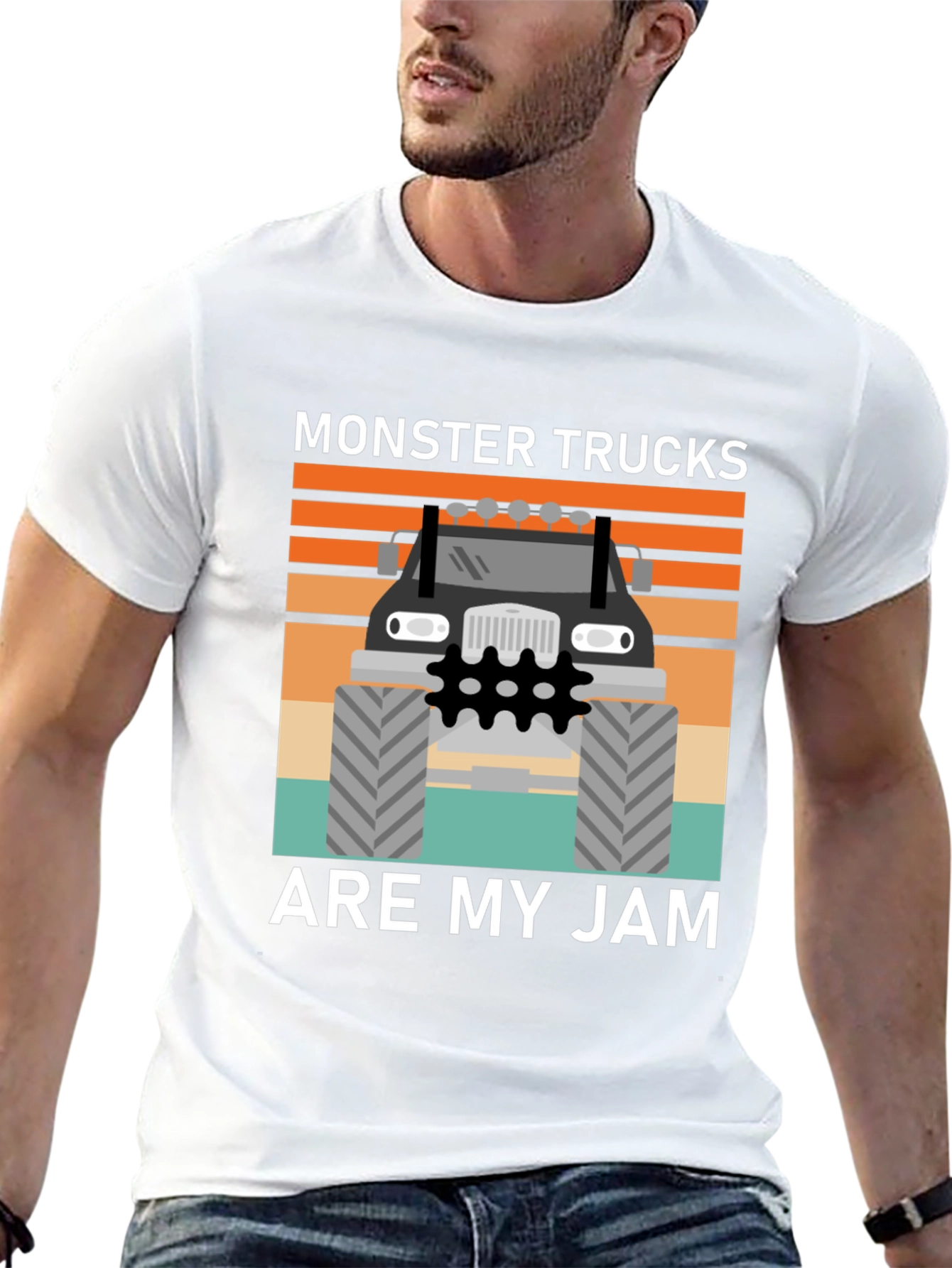 Monster Trucks Are My Jam Graphic T-Shirt