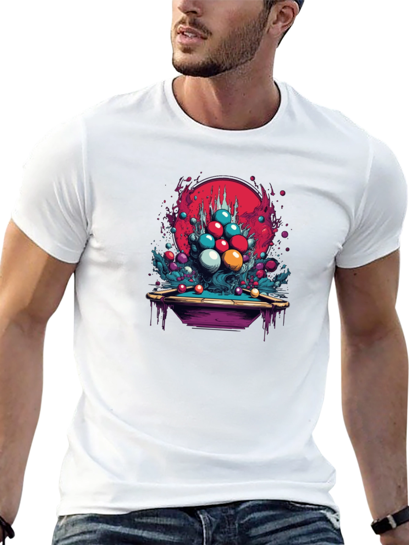 Mystic Billiards Graphic Tee