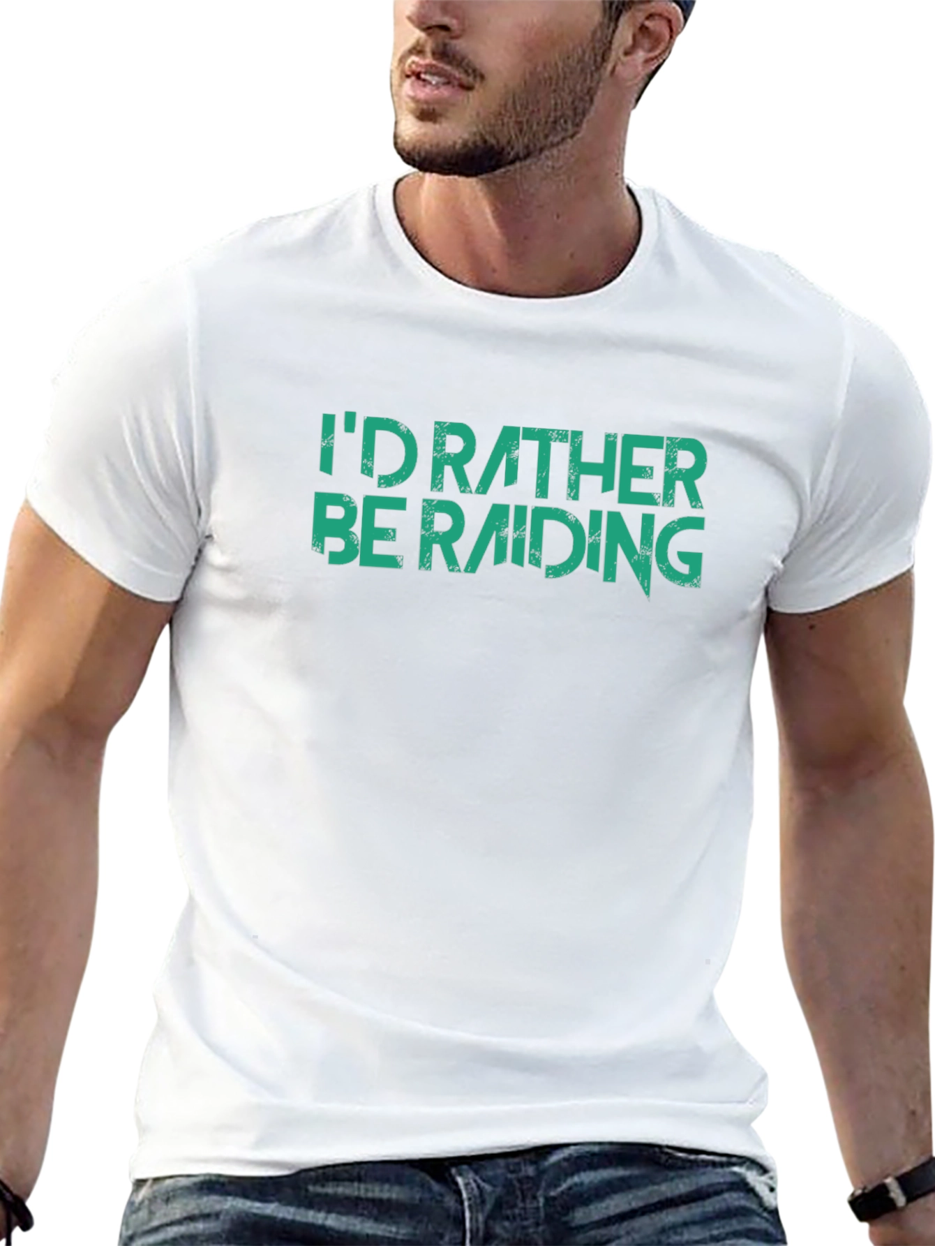 Id Rather Be Raiding T-Shirt