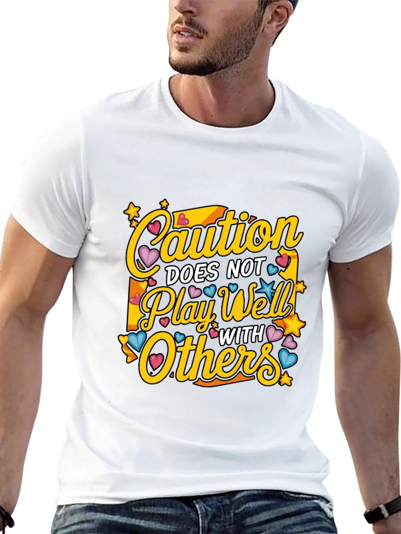 Caution: Does Not Play Well With Others T-Shirt
