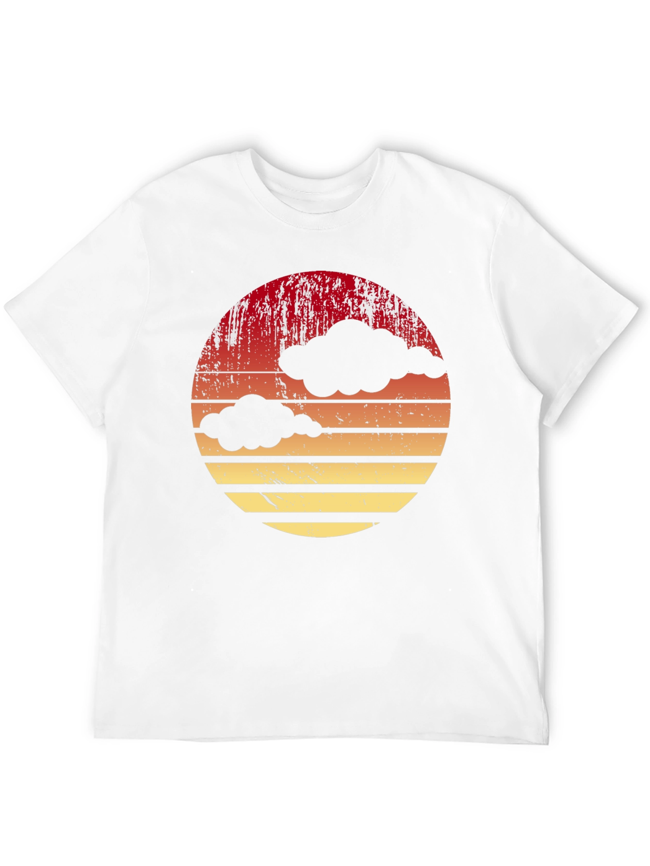 Retro Sunset Cloud T-Shirt