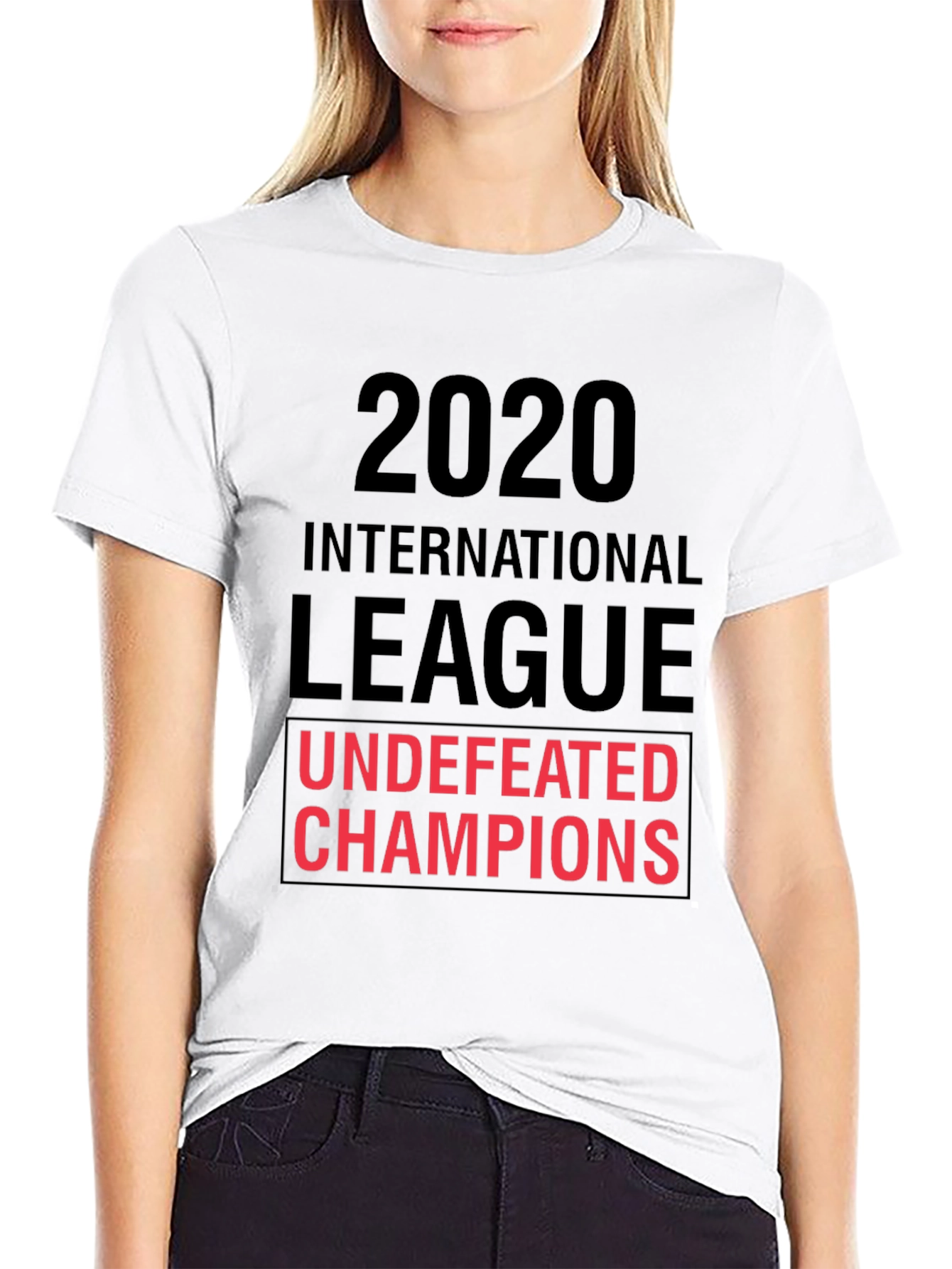 2020 International League Undefeated Champions Black T-Shirt