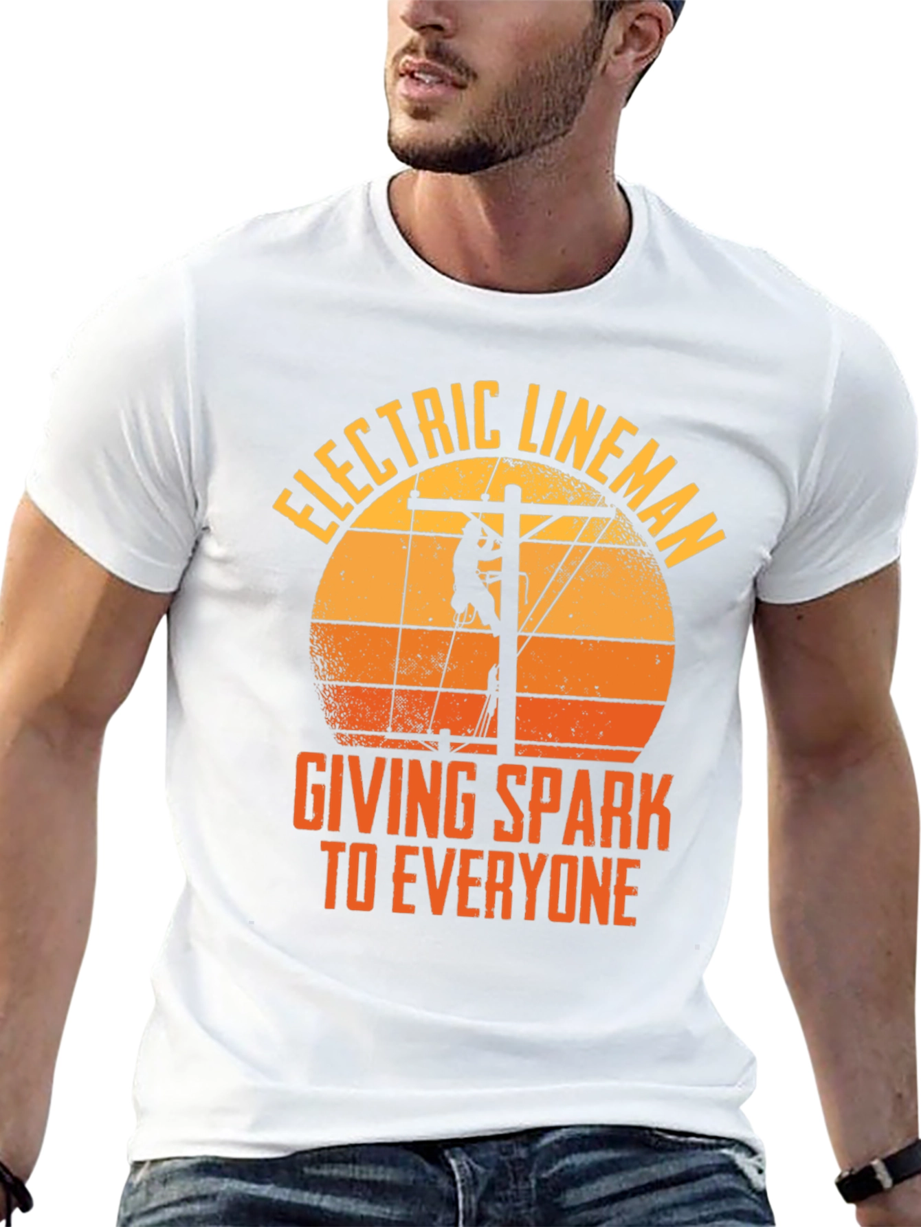 Electric Lineman T-Shirt - Spark to Everyone