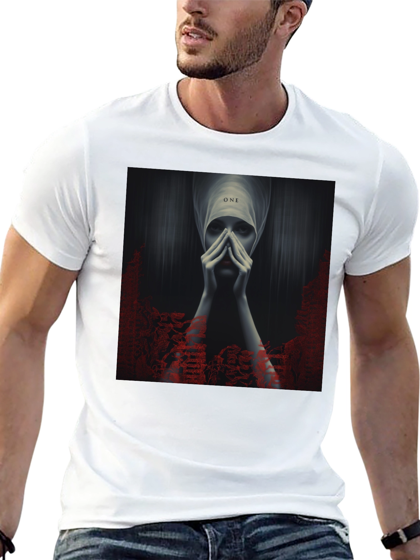 Mystic Woman Graphic Tee - Black