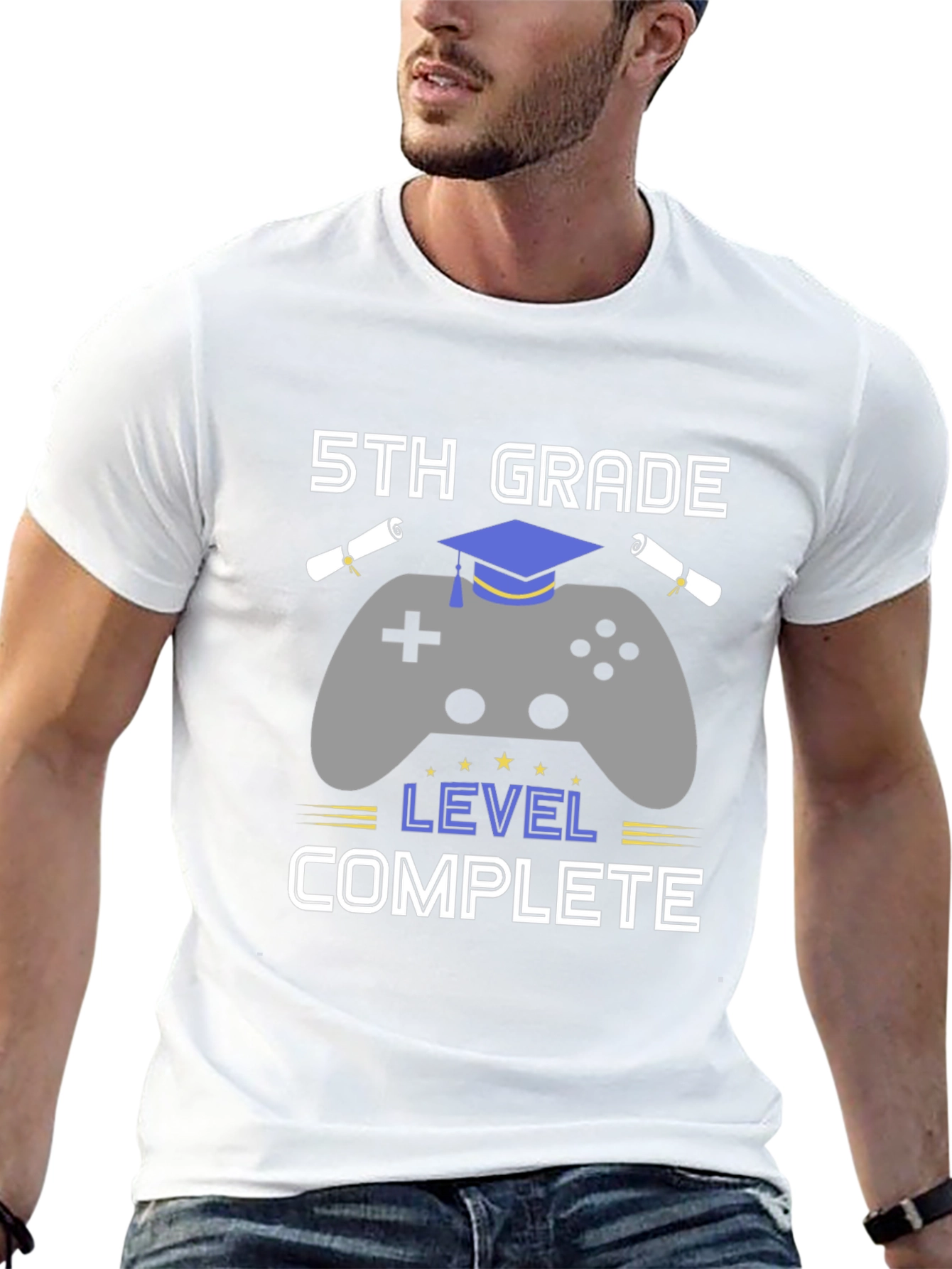 5th Grade Level Complete Graduation T-Shirt