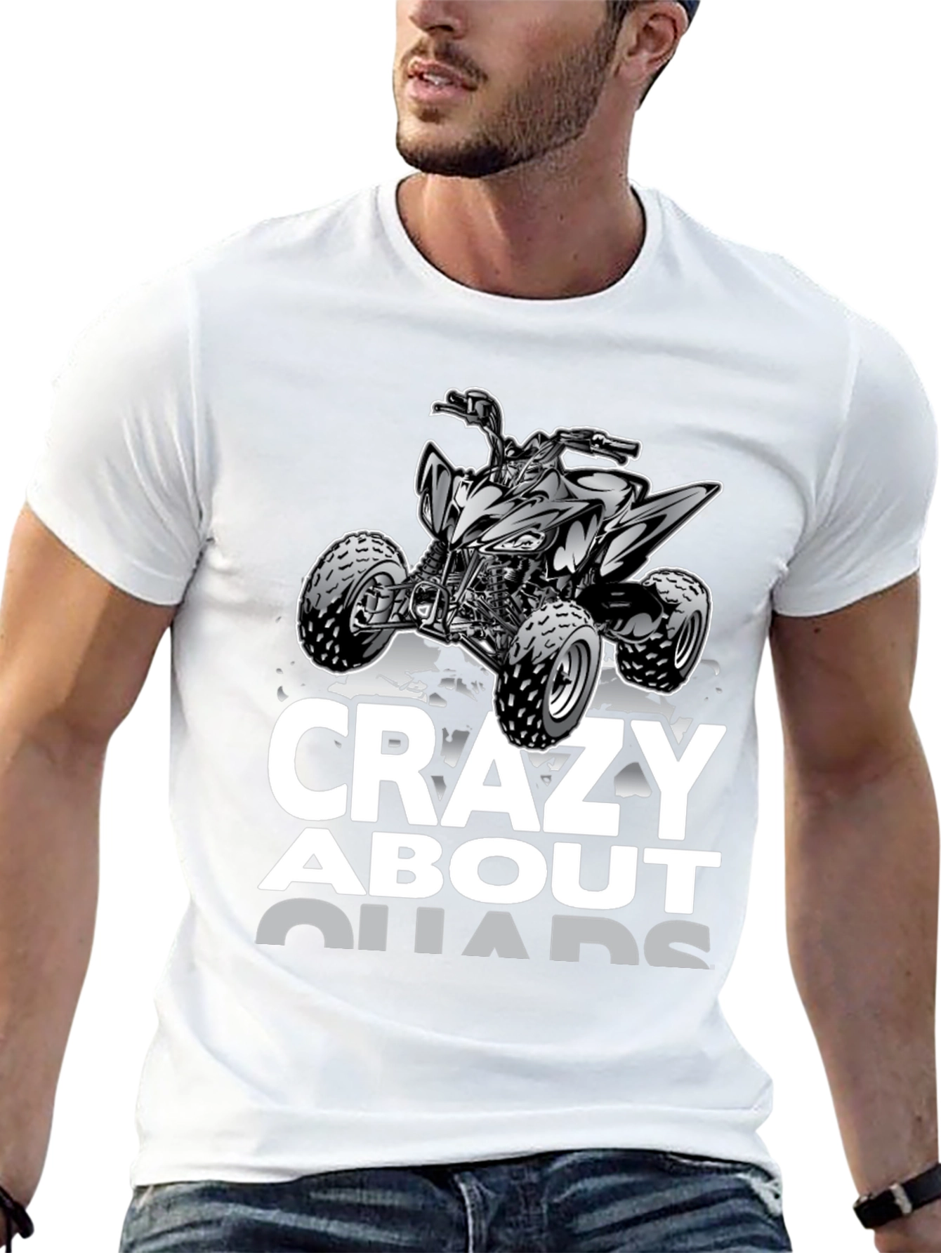 Crazy About Quads Graphic T-Shirt