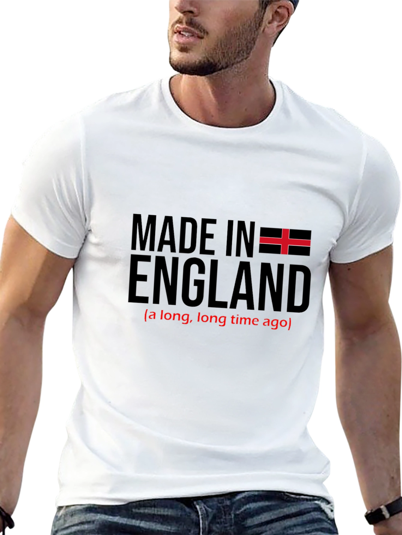Made in England Funny Graphic T-Shirt
