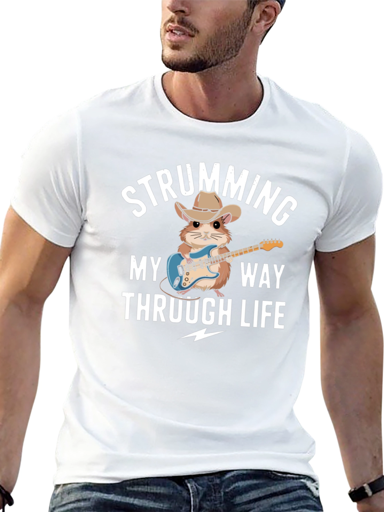 Strumming Through Life Graphic Tee