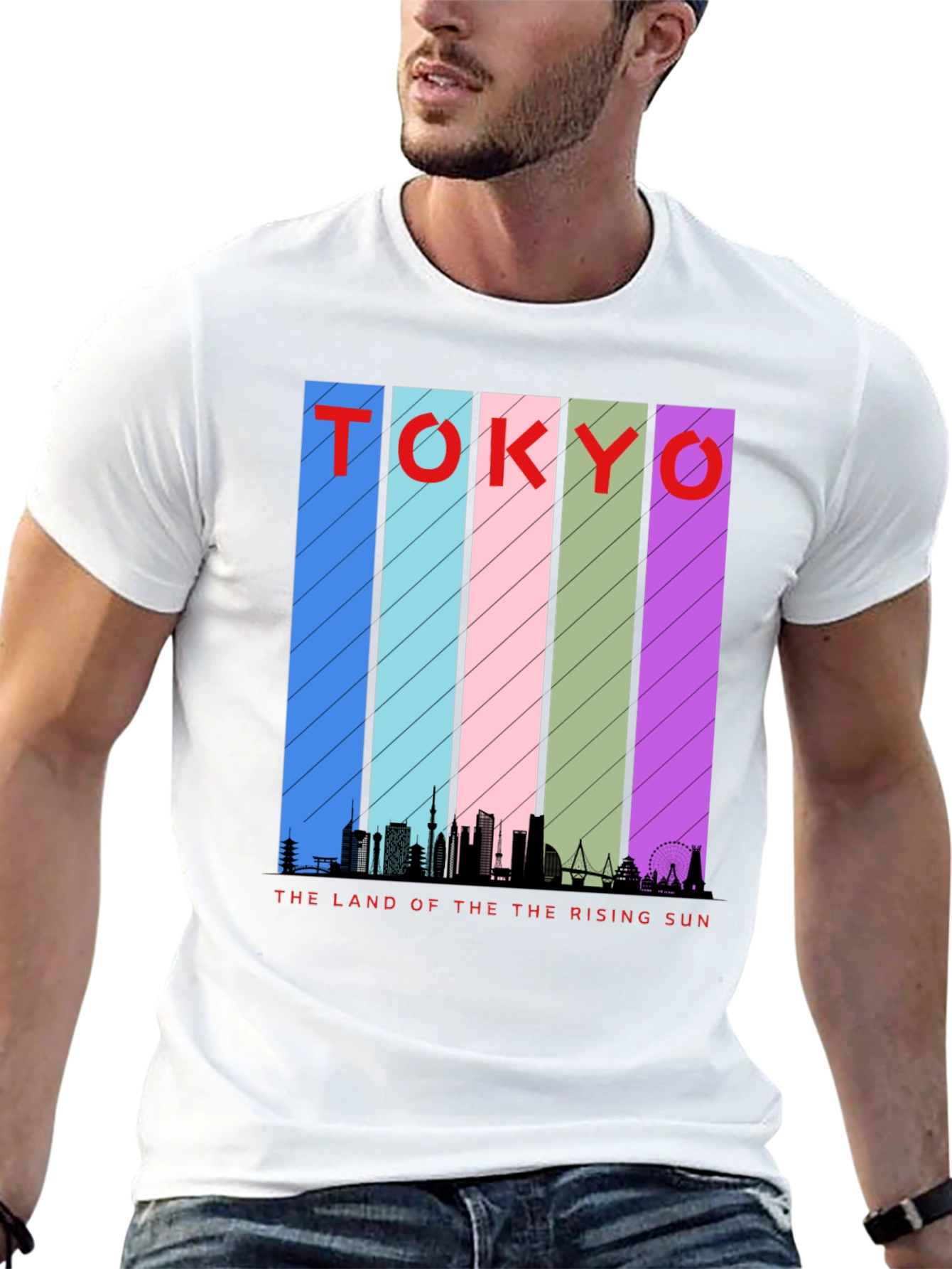 Tokyo Skyline Graphic T-Shirt