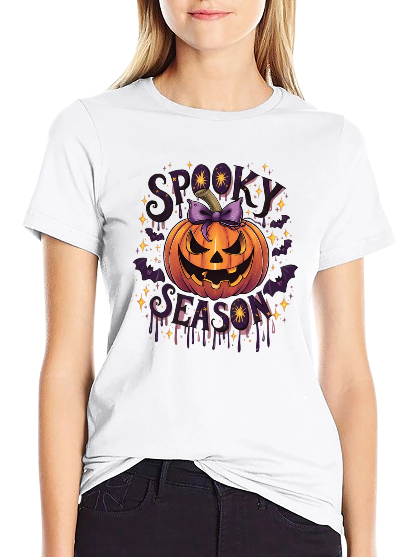 Spooky Season Halloween Pumpkin T-Shirt
