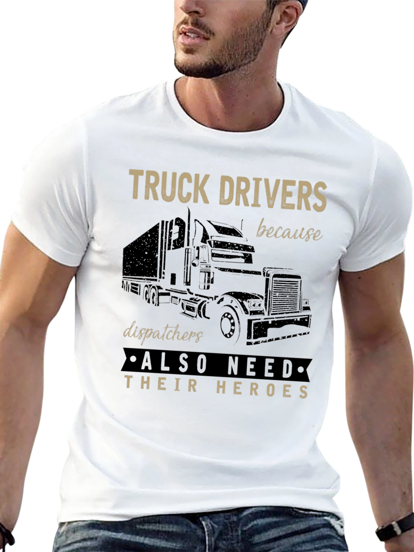 Truck Driver Hero Tee - Trucking T-Shirt