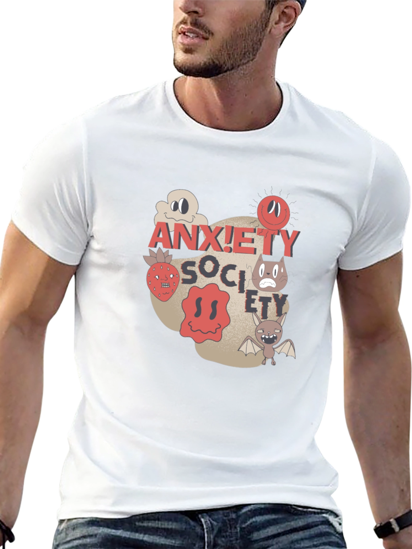 Anxiety Society Graphic Tee