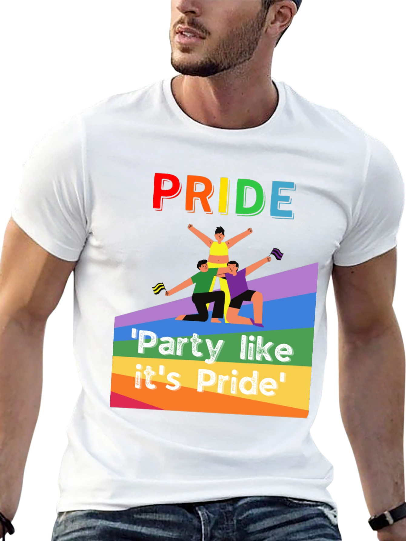 Pride Celebration Graphic Tee