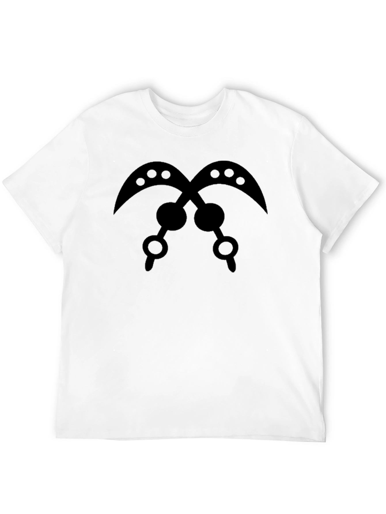 Graphic Print Tee - Sankofa Bird Symbol