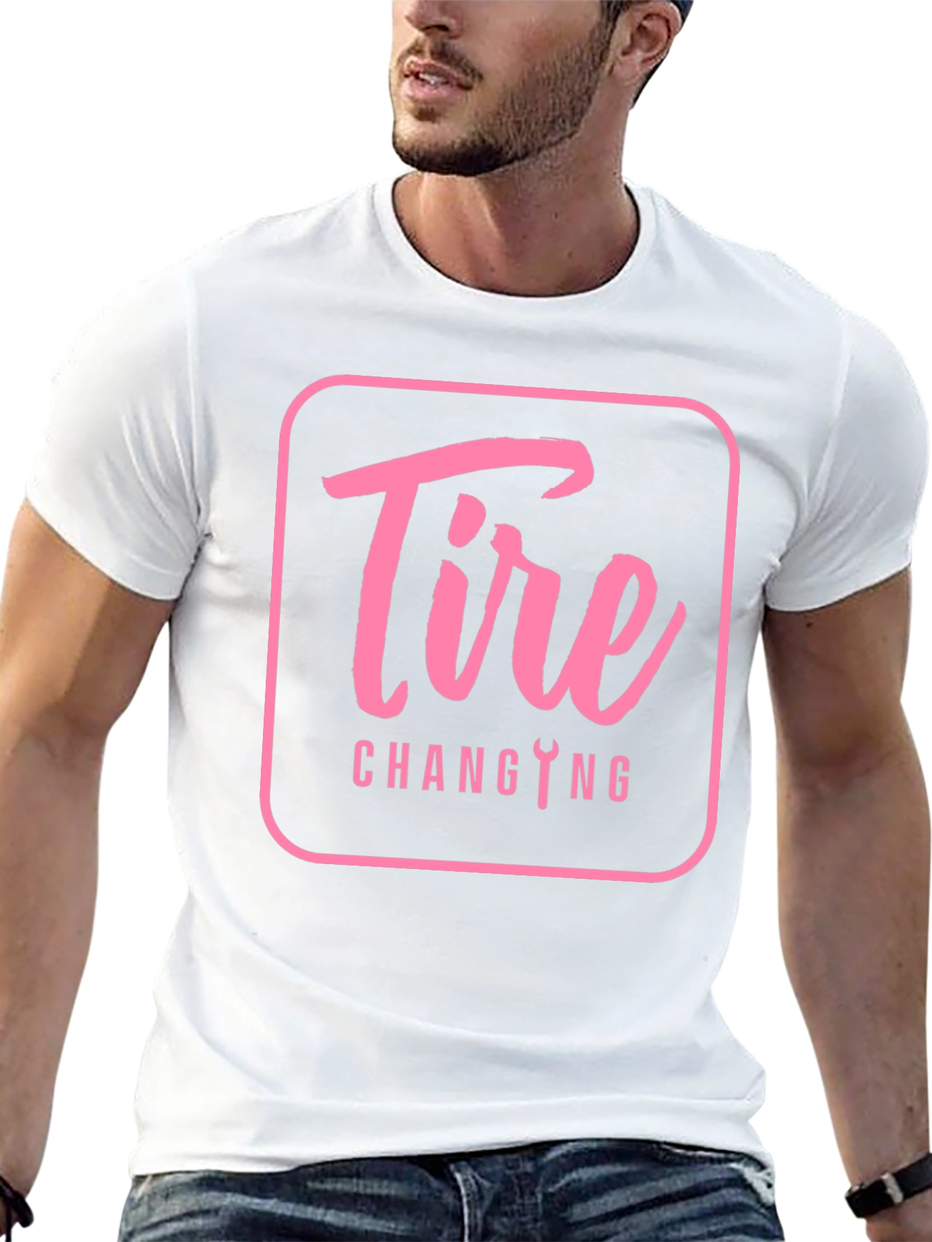 Tire Changing T-Shirt