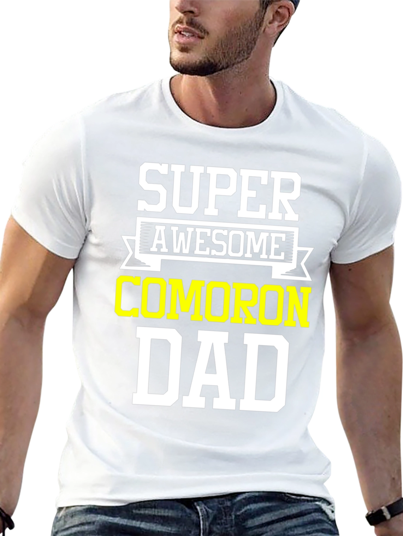 Super Awesome COMORON Dad T-Shirt