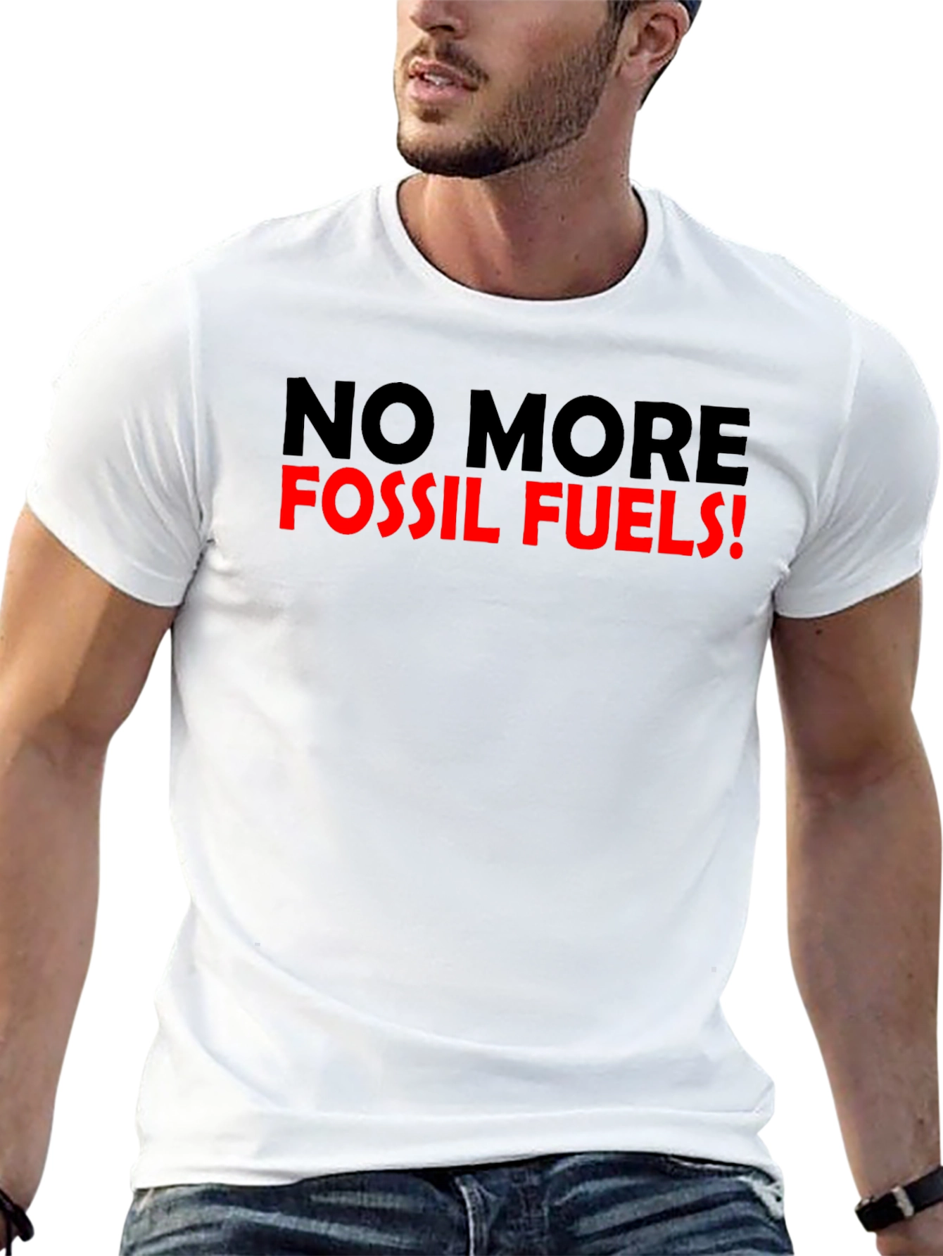 No More Fossil Fuels Graphic T-Shirt