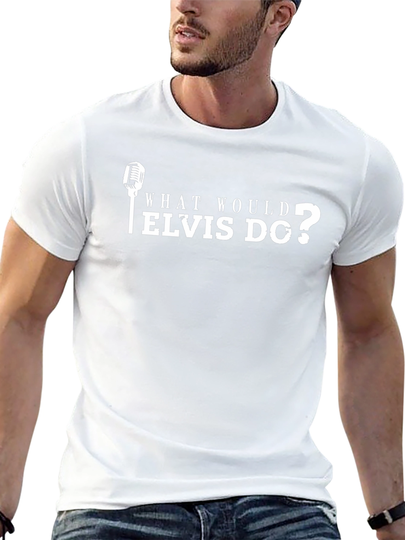 What Would Elvis Do? Black T-Shirt