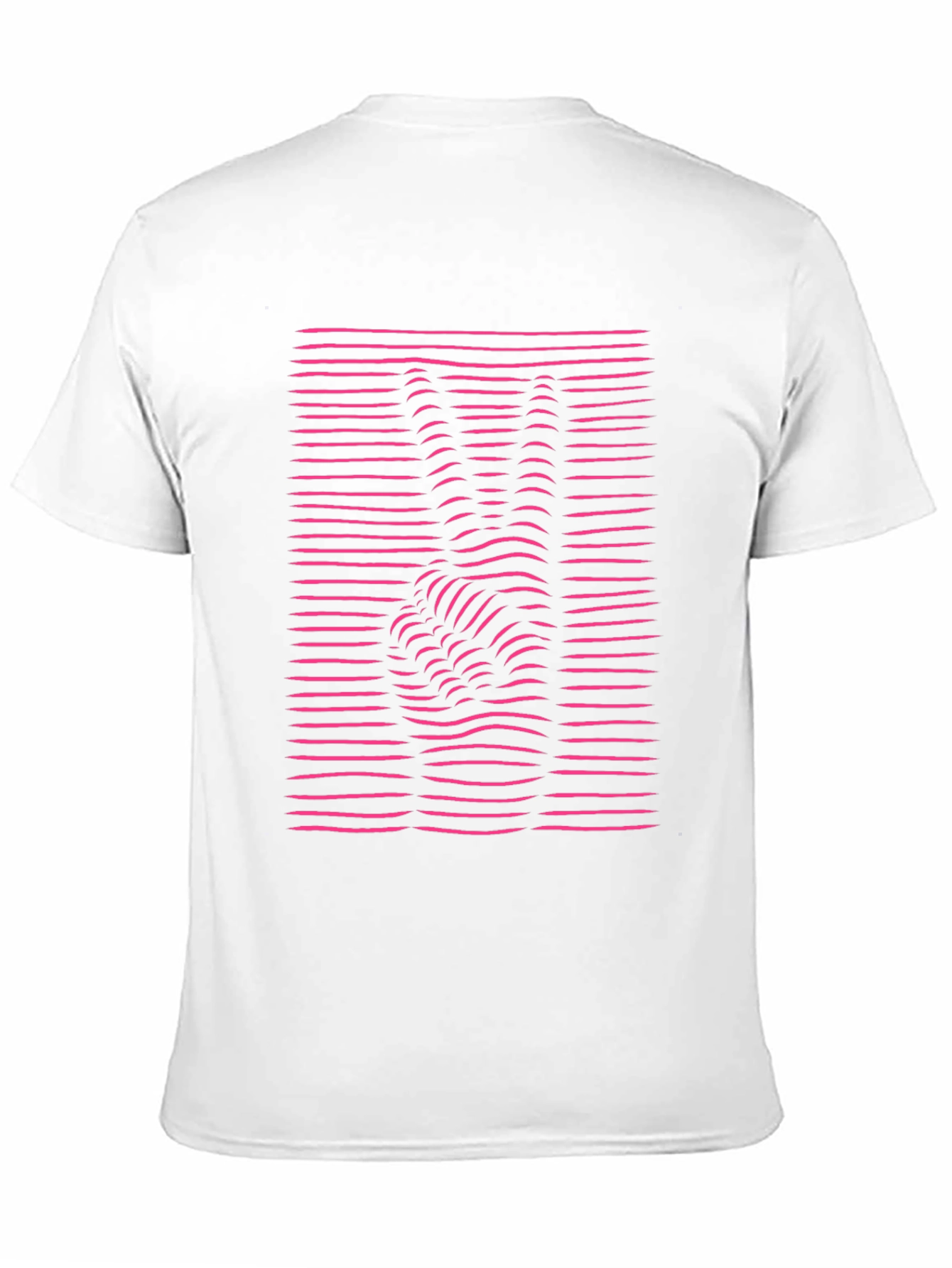 Peace Sign Optic Illusion Graphic T-Shirt