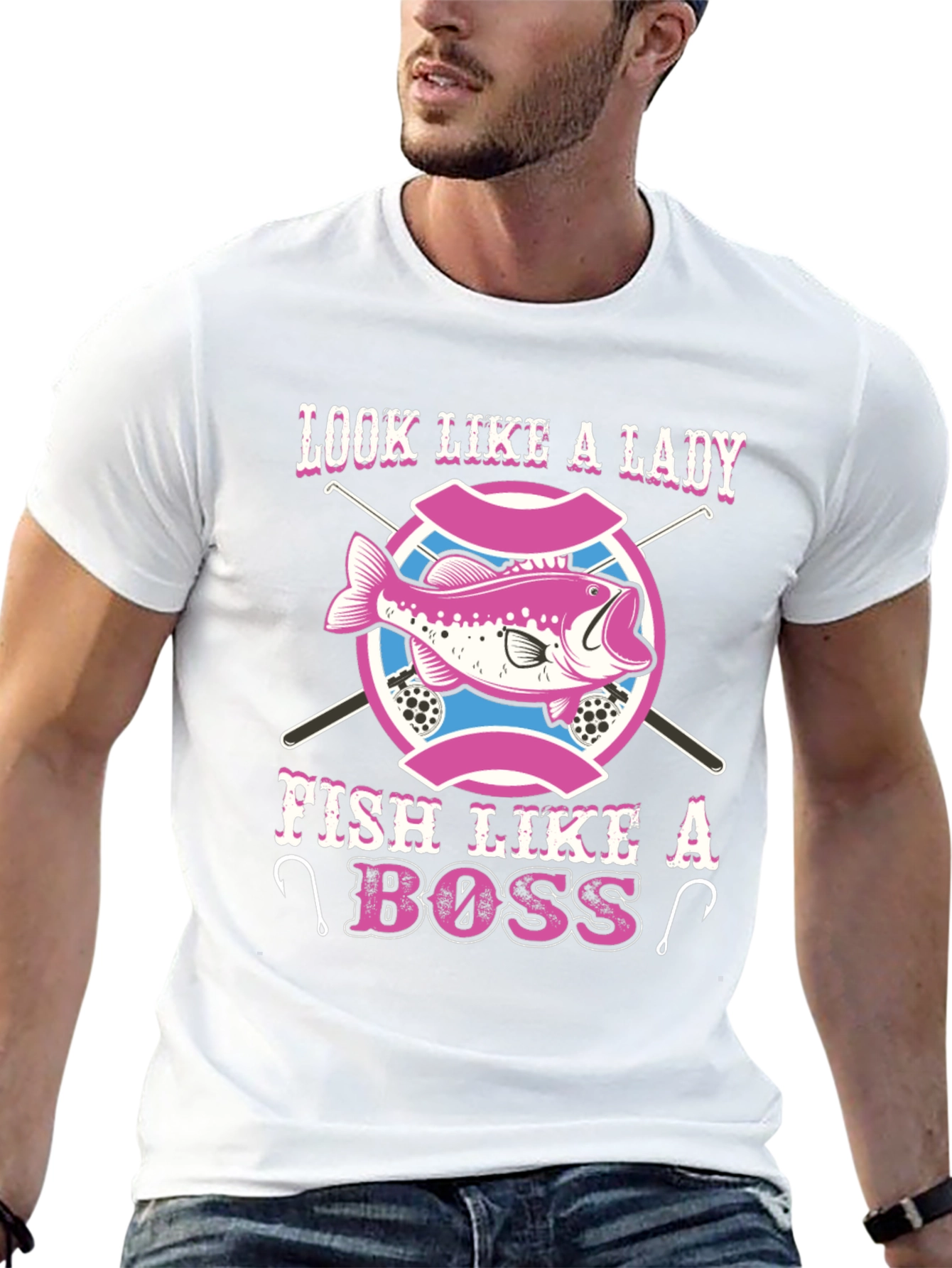 Look Like a Lady Fish Like a Boss T-Shirt