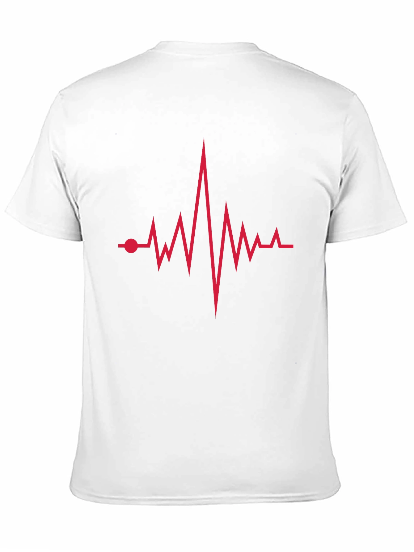 Heartbeat Graphic Tee - Modern Casual Style