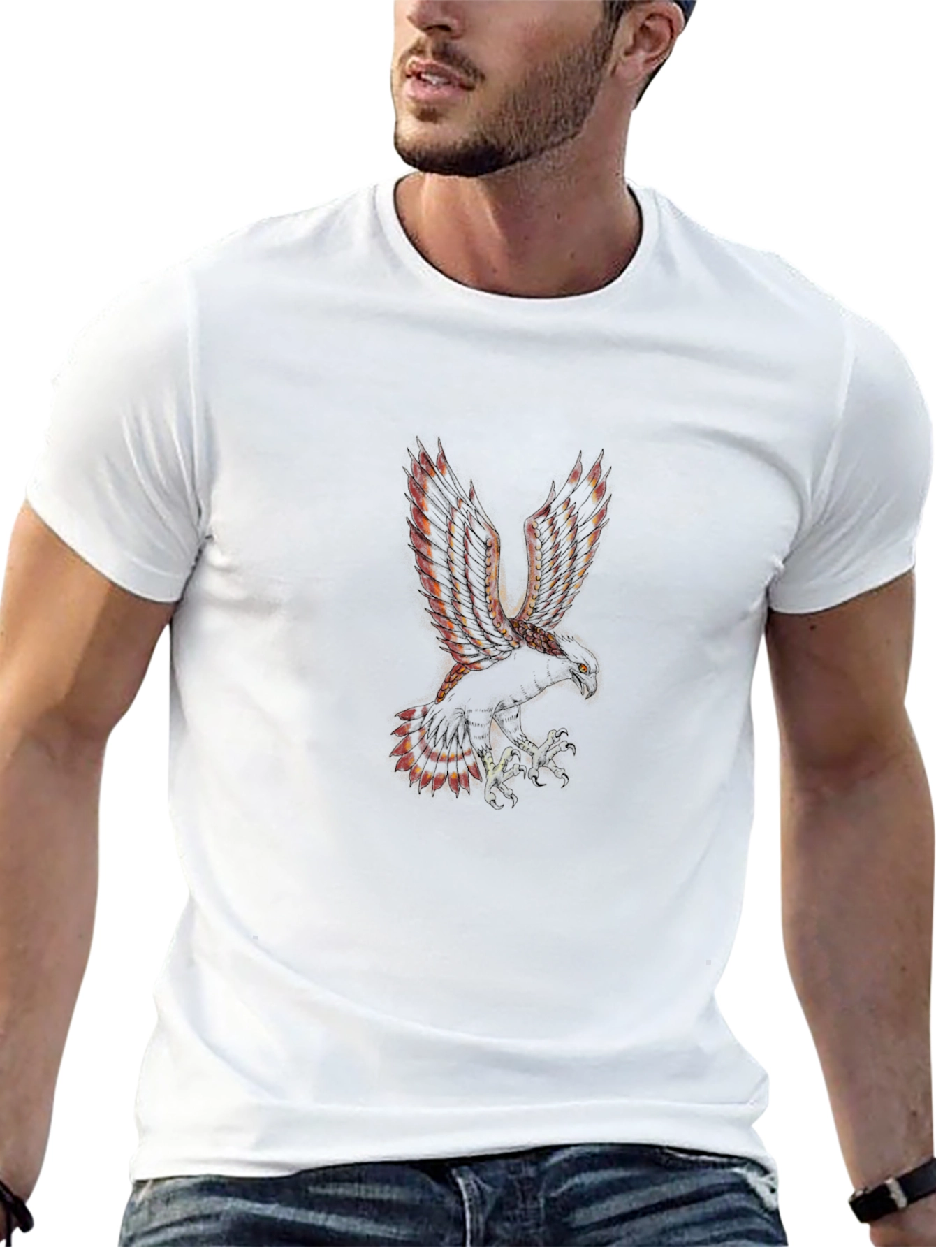 Phoenix Graphic Black T-Shirt