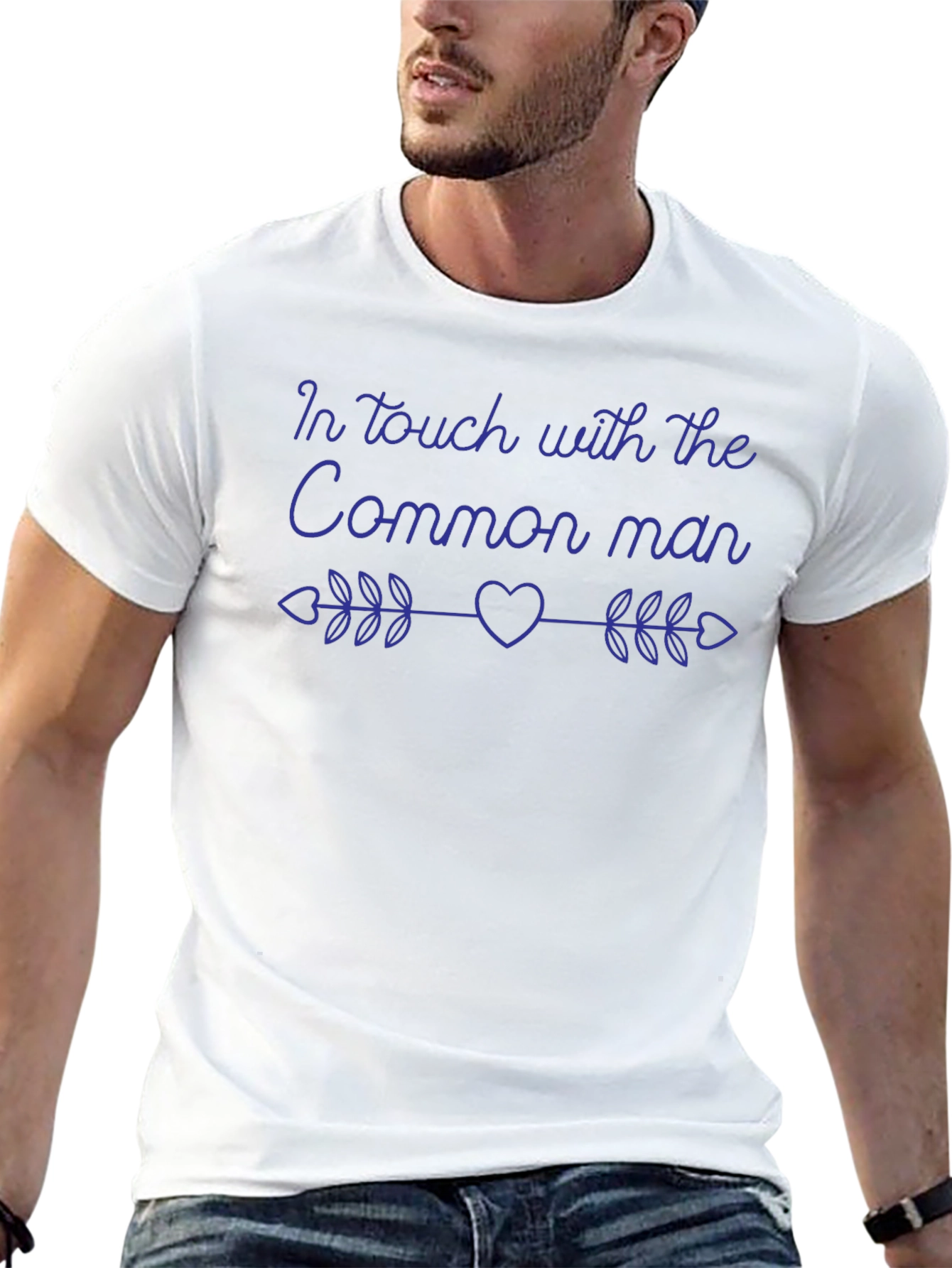 Common Man Graphic Tee - Soft & Stylish T-Shirt