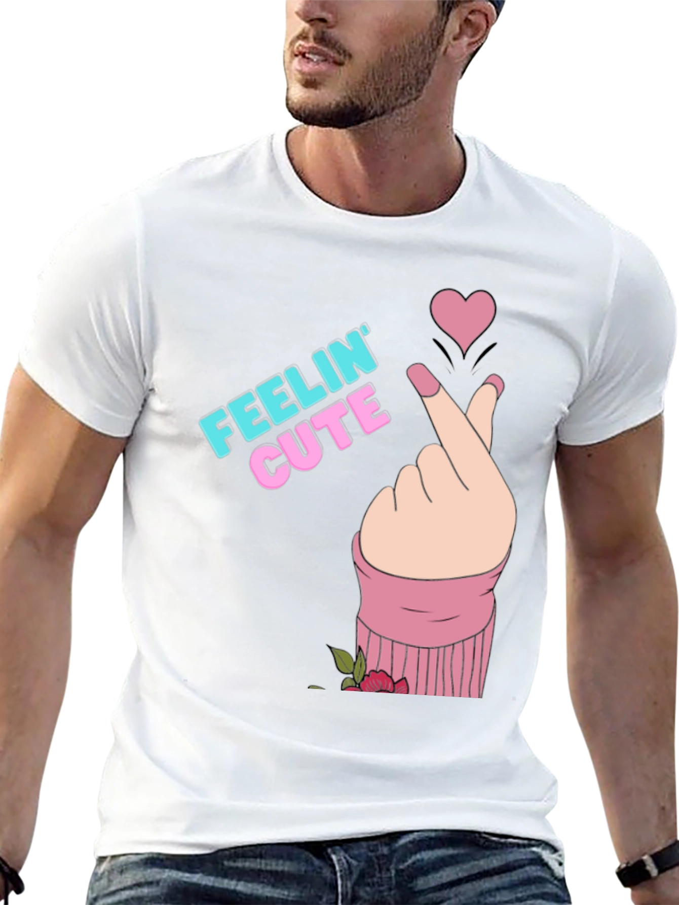 Feelin Cute Graphic Tee