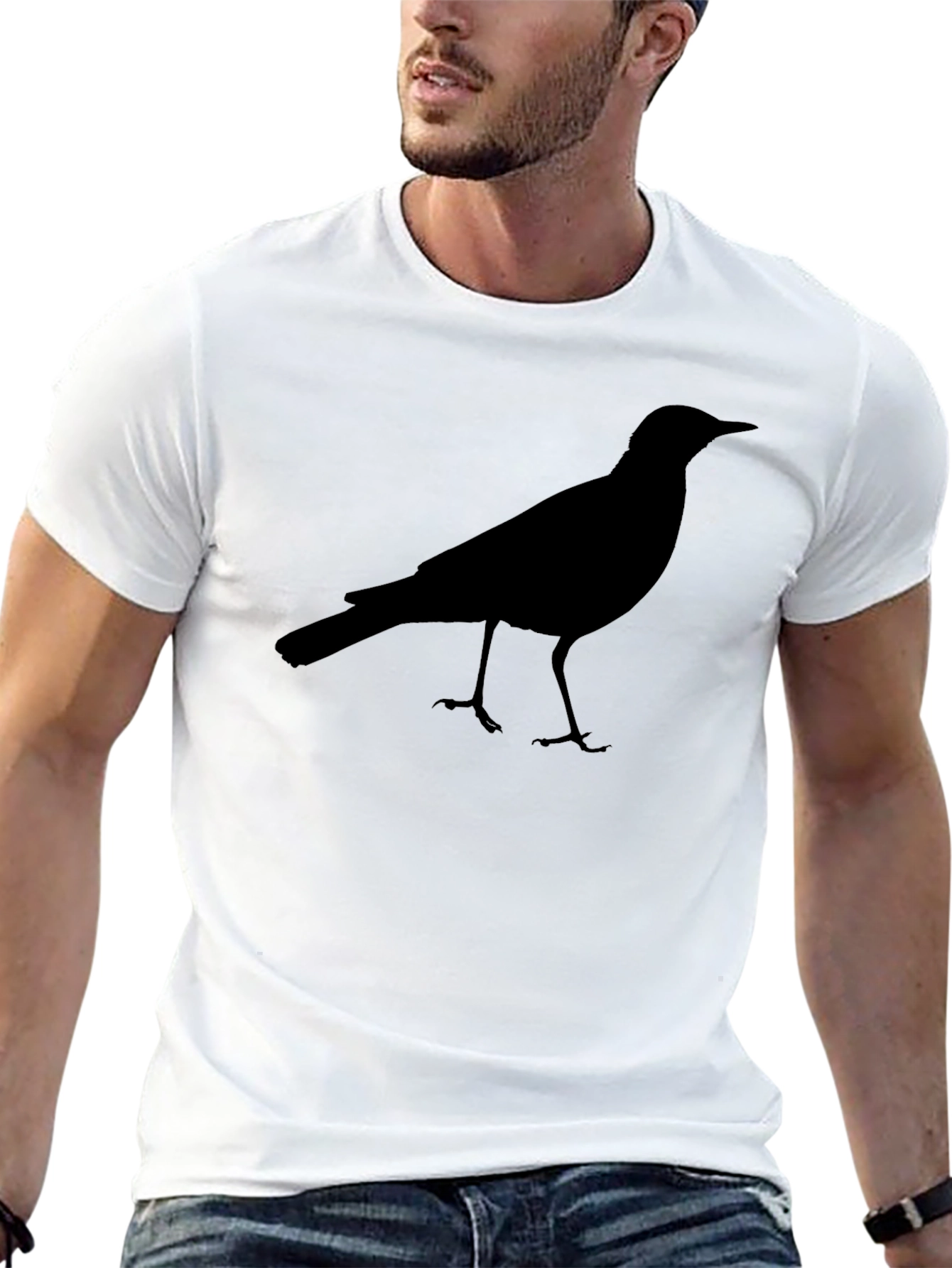Black Crow Graphic Tee - Mens Short Sleeve