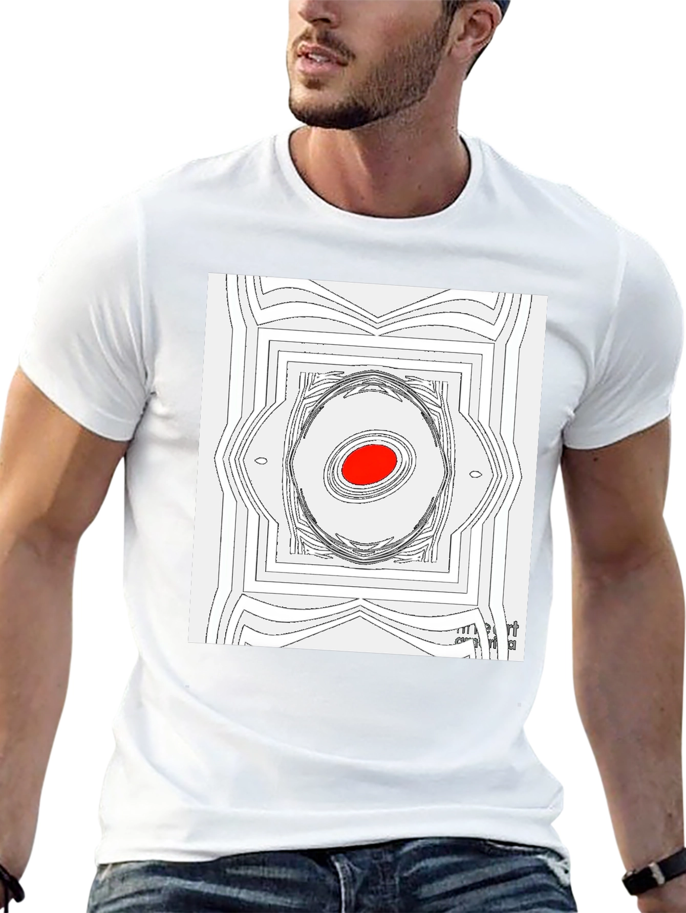 Abstract Eye T-Shirt - Modern Graphic Tee