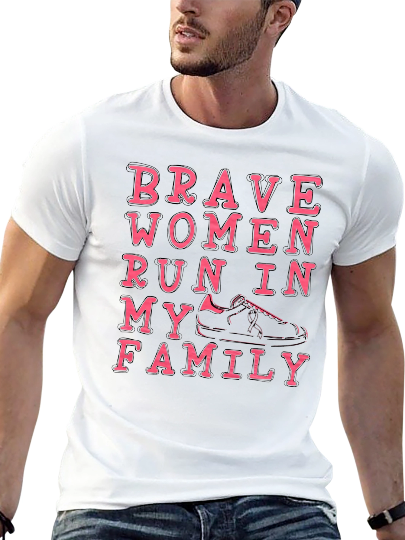 Brave Women Run in My Family T-Shirt