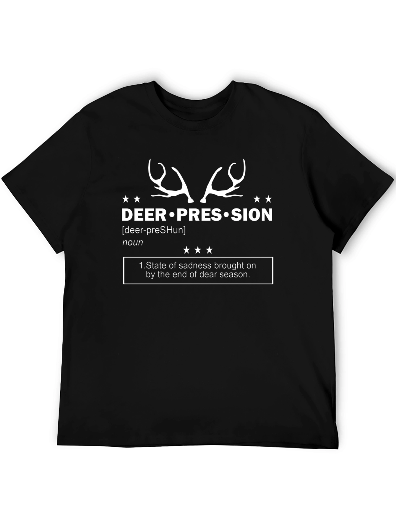 Deer-Pression T-Shirt - Funny Hunting Season Tee