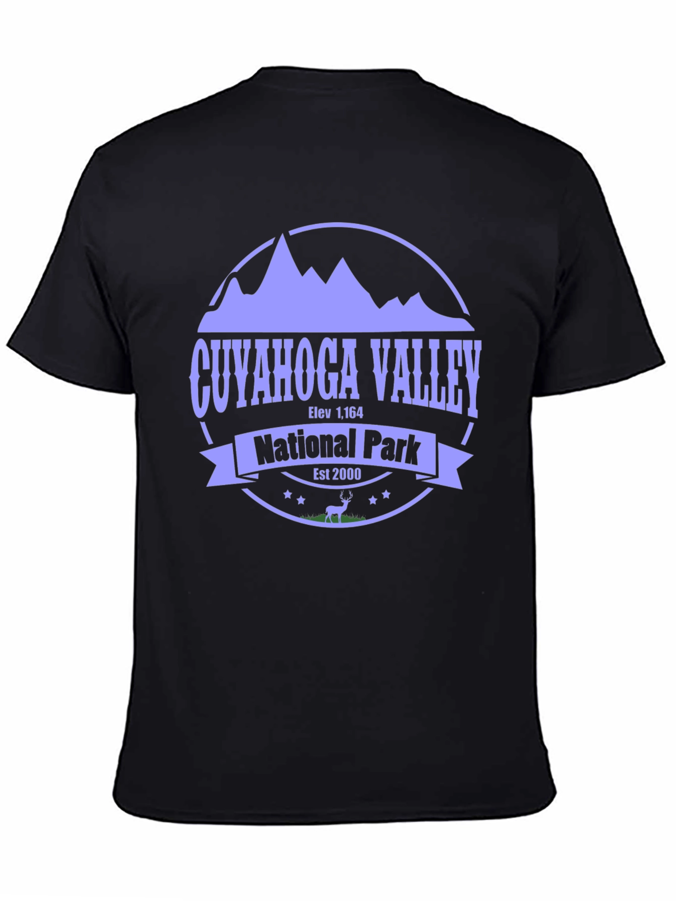 Cuyahoga Valley National Park Black T-Shirt