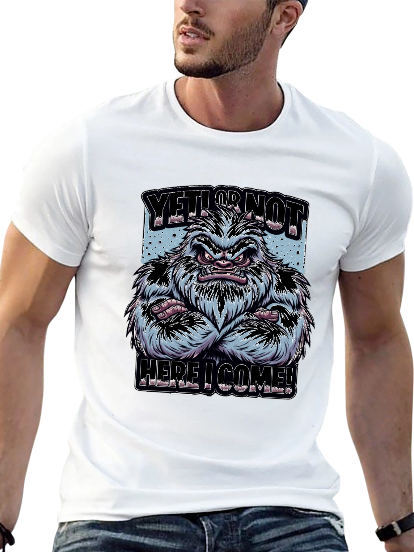 Yeti Or Not Graphic T-Shirt