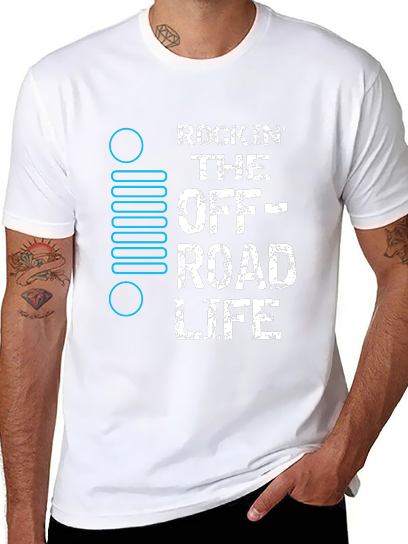 Rockin the Off-Road Life T-Shirt - Black