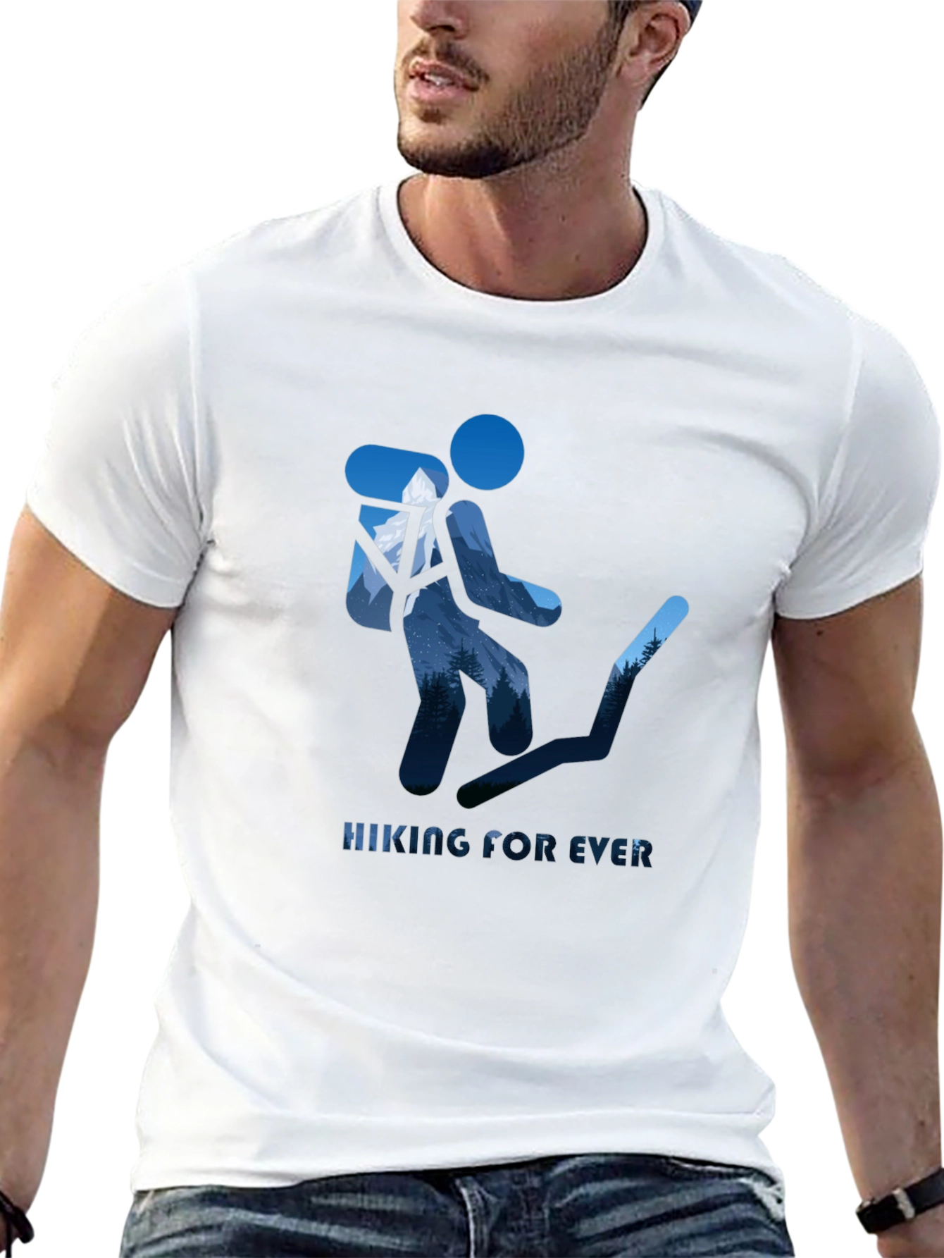 Hiking Forever Graphic T-Shirt