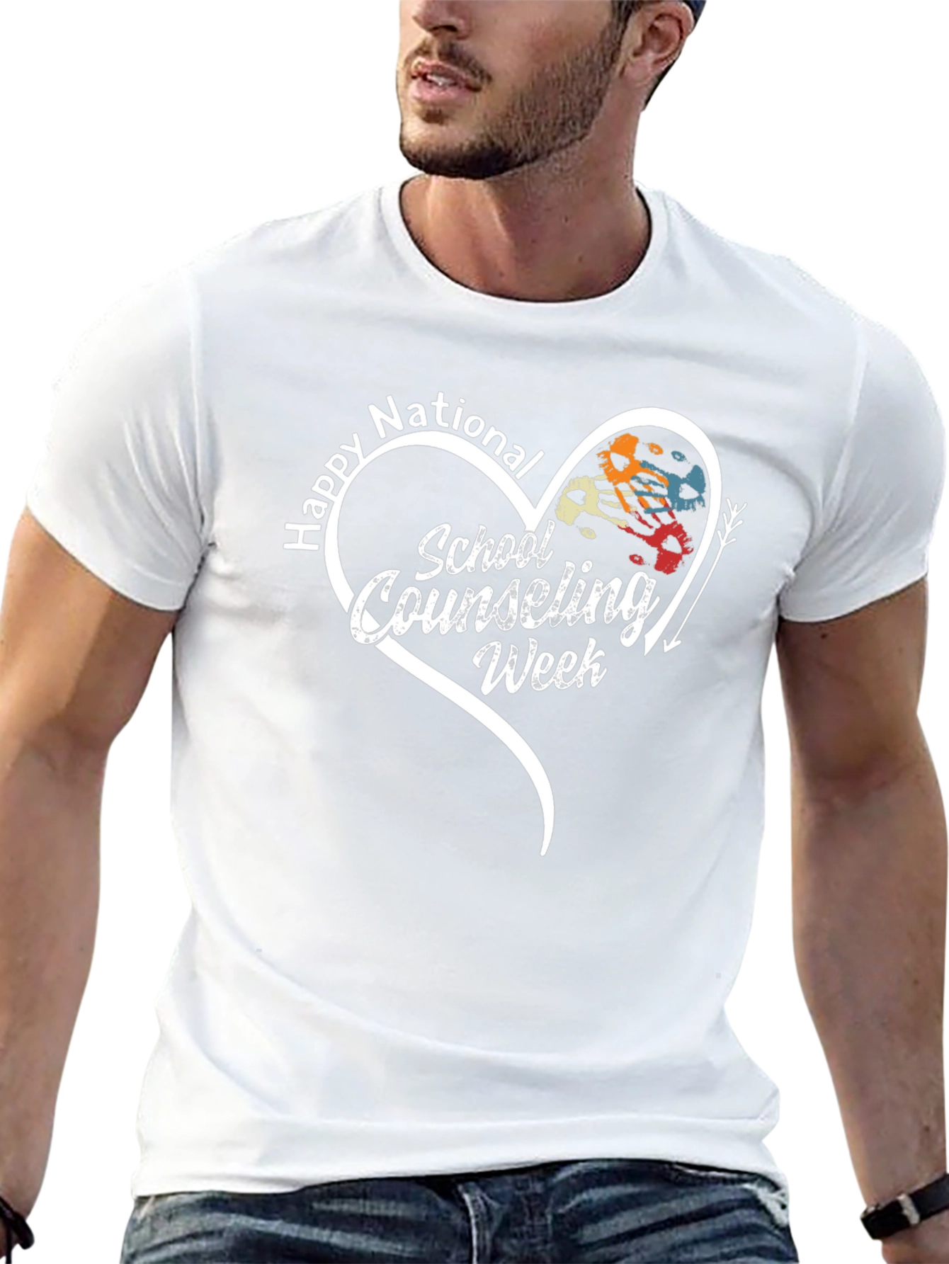 School Counseling Week Heart T-Shirt